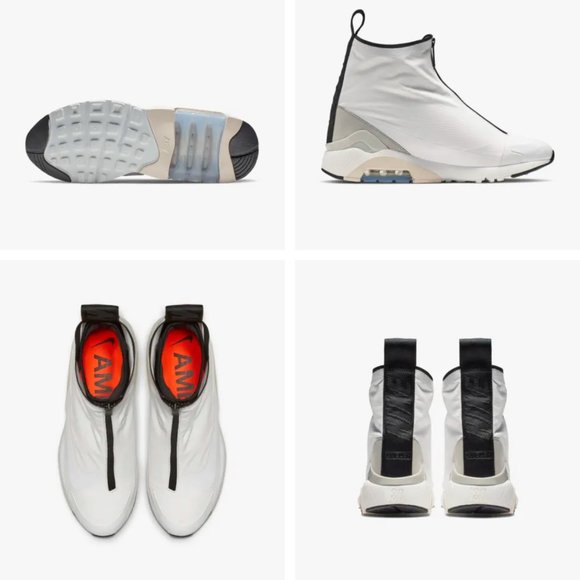 NIKE X AMBUSH AIR MAX 180 HI in White - Picture 5 of 12